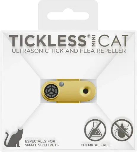 [16043_28570] Répulsif TICKLESS MINI Cat (Or) - Tickless