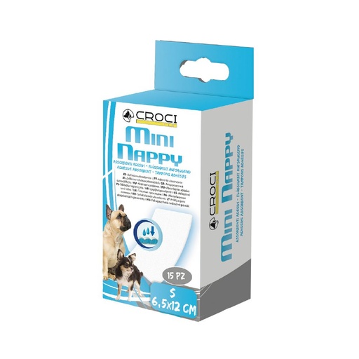[16076_28655] Coussinets pour culotte hygiénique x15 (XXS) - Croci