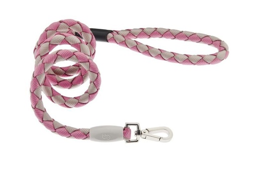 [16124_28705] Laisse "Nodo" (Rose) - Ferribiella