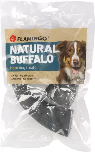 [16127_28708] Friandises Nature Corne de Buffle (S) - Flamingo