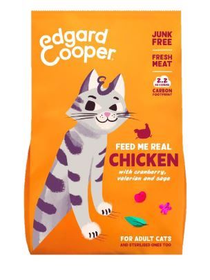 [16196_28815] Croquettes pour chat adulte au poulet (4 kg) - Edgard & Cooper