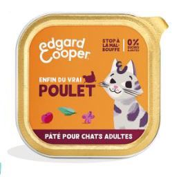 [16202] Pâté moelleuse pour chat au poulet (85 g) - Edgard & Cooper