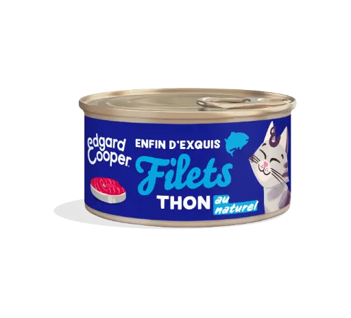 [16210] Filets pour chat au thon (70 g) - Edgard & Cooper