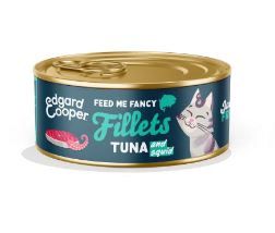 [16213] Filets pour chat au thon et au calamar (70 g) - Edgard & Cooper