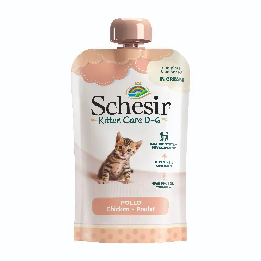 [16373] Sachet Kitten Care au poulet (150g) - Schesir