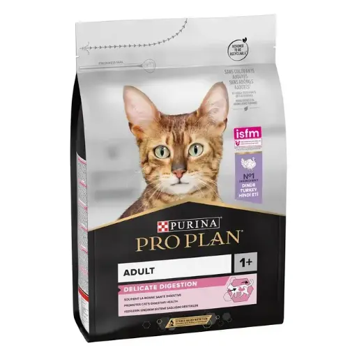 [1667_4723] PRO PLAN Cat Adult Delicate Digestion - Riche en dinde (1.5 kg) - Purina
