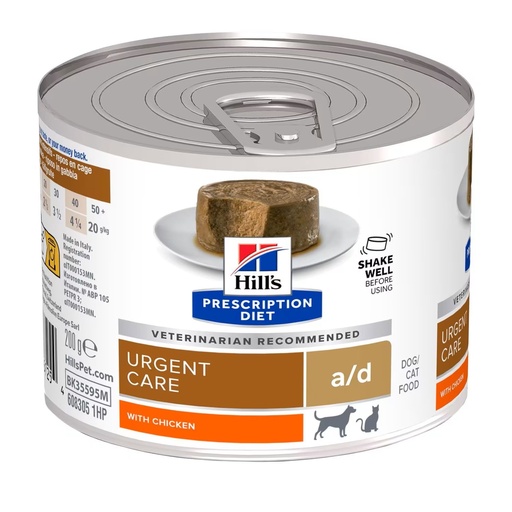 [1746] Canine/Feline a/d urgence care (12 boîtes 200 g) - Hill's Prescription Diet
