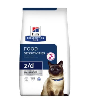 [1802-001] Food Sensitivities Feline Z/D AB+ pour chat (3 kg) - Hill's Prescription Diet