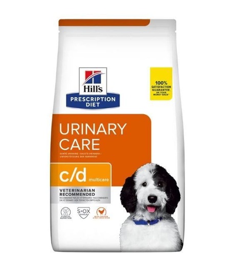 [1853-002] Canine c/d Multicare (croquettes) (4 kg) - Poulet - Hill's Prescription Diet