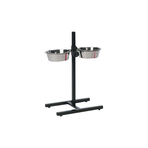 [1870_10049] Porte gamelles avec 2 écuelles (Taille 3) - Flamingo