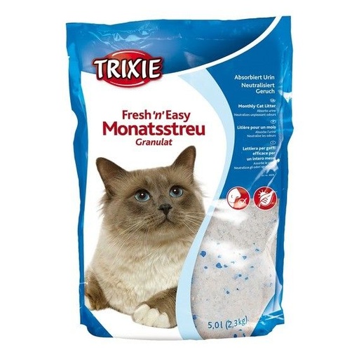 [235] Litière Fresh'n Easy Monthly en granulés (5 litres) - Trixie