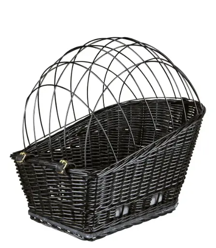 [2482] Panier pour vélo avec barreaux et attaches (chien jusqu'à 8 kg)