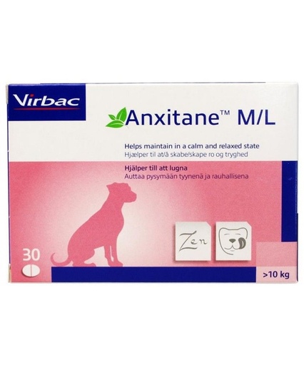 [3043] ANXITANE "M/L" (30 comprimés) - Virbac
