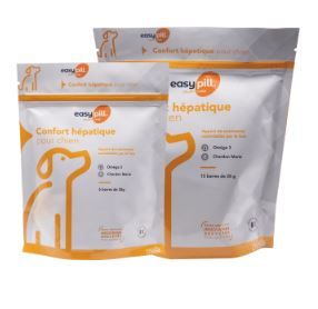 [3391_28928] Easypill "Chien Confort Hépatique" (420 g) - Osalia