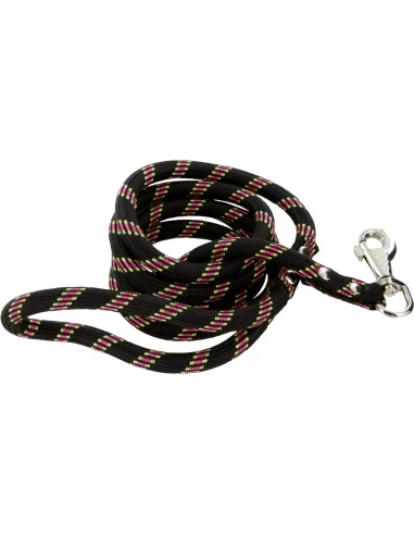 [3863_12994] Laisse nylon corde 1.3 cm /6 m (Noir) - Zolux
