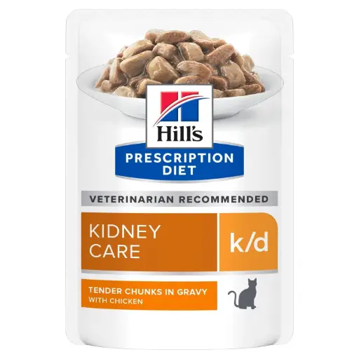 [4023] Feline k/d poulet (12 sachets 85 g) - Hill's Prescription Diet