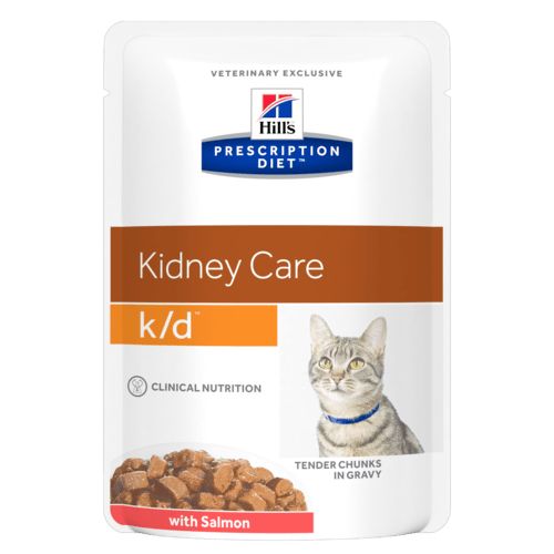 [4024] Feline k/d saumon (12 sachets 85 g) - Hill's Prescription Diet