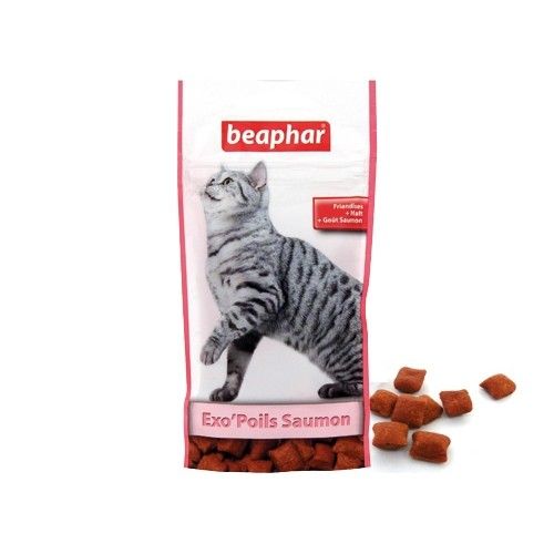 [4142] Friandises "Exo'poils" Malt & Saumon (35 g) - Beaphar