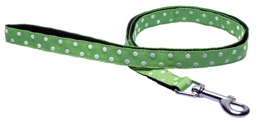 [5073_10709] Laisse à pois "vert" (Taille 1) - Wouapy