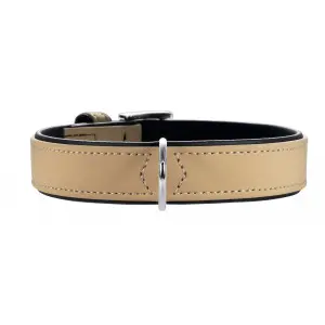 [5367_11520] Collier "Softie" en nubuck - Beige (Taille 30) - Hunter