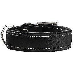 [5372_11802] Collier "Hunting" en cuir nubuck - Noir (Taille 45) - Hunter
