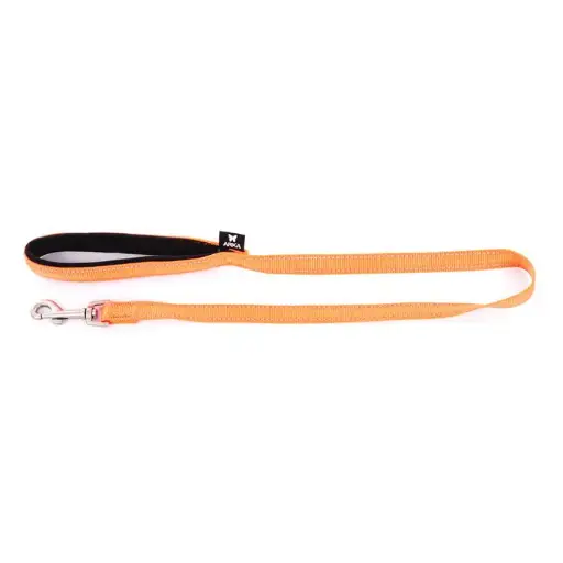 [53987-001] Laisse fluo avec poignée (Orange) - Martin Sellier