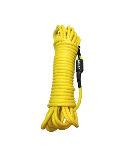 [53988-004] Longe fluo - Martin Sellier Jaune 10 m