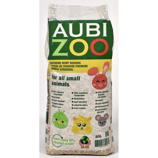 [54056-003] Litière Aubizoo au chanvre (7 kg) - Demavic