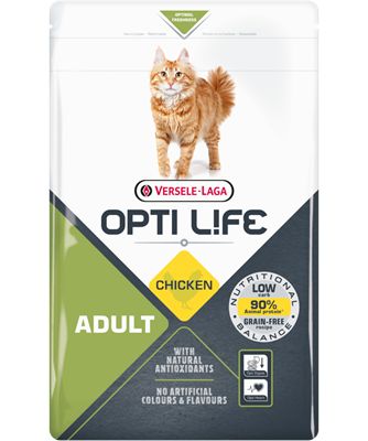 [54069-002] Opti Life Cat Adult (2.5 kg) - Versele Laga