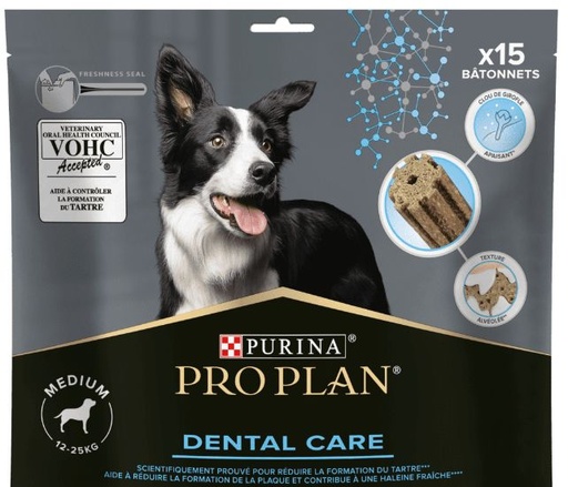 [54104] Dental Care Medium Pro Plan (15 sticks) - Purina
