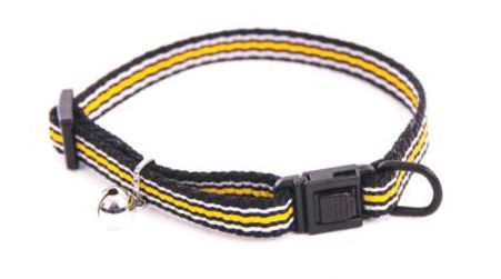 [54116-002] Collier confort Trio chat (Jaune) - Martin Sellier