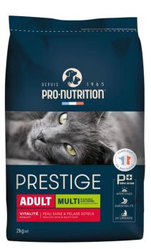 [54172-002] Prestige Chat Multi volaille et légumes (2 kg) - Pro-Nutrition Flatazor