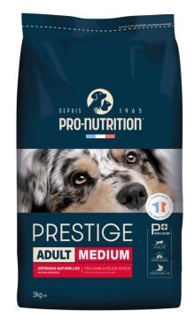 [54174-002] Prestige Chien Adult Medium (3 kg) - Pro-Nutrition Flatazor