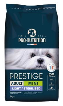 [54176] Prestige Chien Light Mini (3 kg) - Pro-Nutrition Flatazor