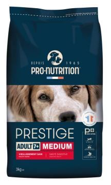 [54182-001] Prestige Chien 7+ Medium (15 kg) - Pro-Nutrition Flatazor