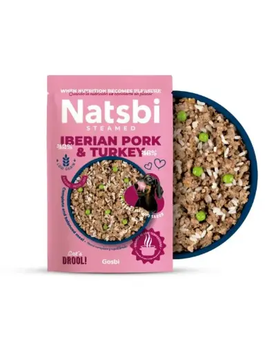 [54241-002] Natsbi Iberian Pork & Turkey (200 g) - Gosbi