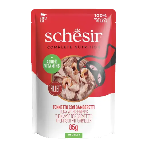 [54275] Sachet fraîcheur 85 g "Thon avec crevettes" - Schesir