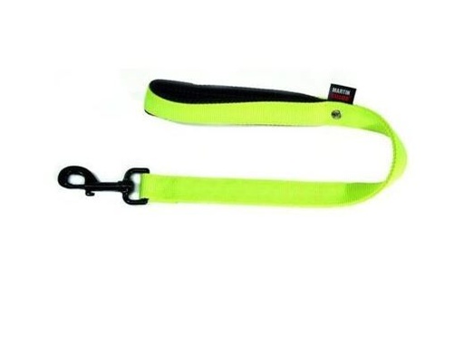 [54280-009] Laisse double épaisseur - Vert citron (Taille 2) - Martin Sellier