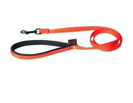 [54280-014] Laisse double épaisseur - Orange (Taille 1) - Martin Sellier