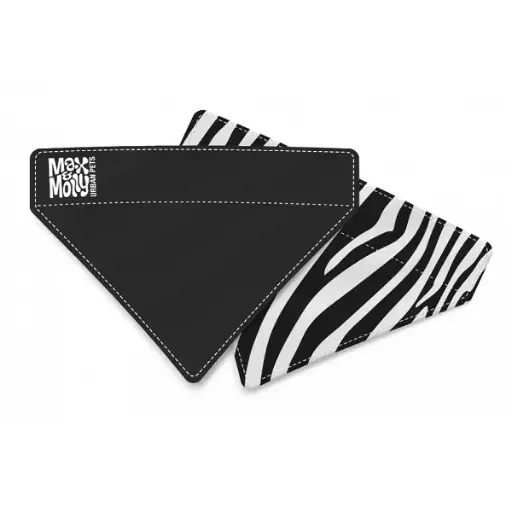 [54295-002] Bandana réversible Zebra (S) - Max & Molly