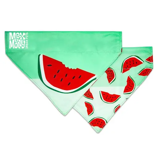 [54313-002] Bandana réversible Watermelon (S) - Max & Molly