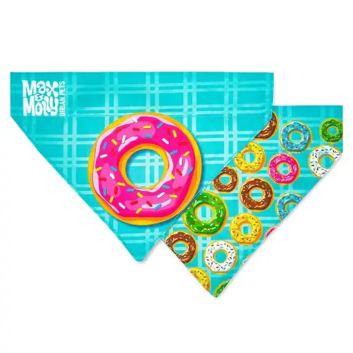 [54314-001] Bandana réversible Donuts (L) - Max & Molly