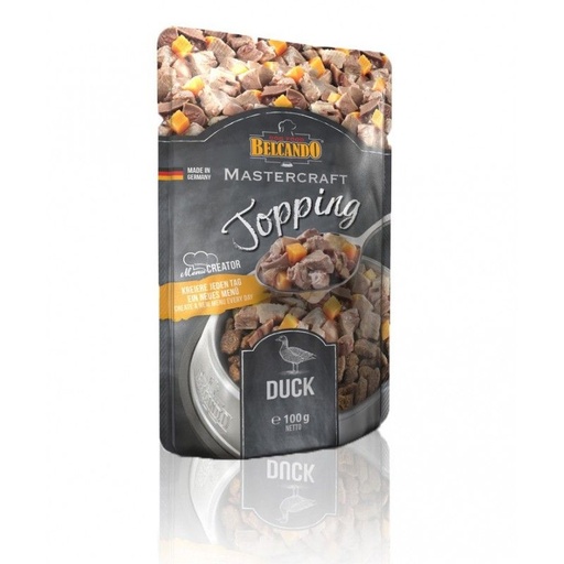 [54355] Topping MASTERCRAFT au canard avec patates douces (100 g) - Belcando