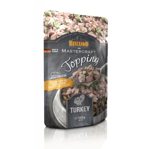 [54359] Topping MASTERCRAFT à la dinde avec persil (100 g) - Belcando