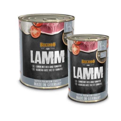 [54360-002] SUPER PREMIUM Agneau avec riz et tomates (400 g) - Belcando