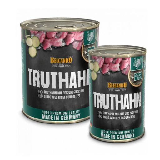 [54362-002] SUPER PREMIUM Dinde avec riz et courgettes (400 g) - Belcando