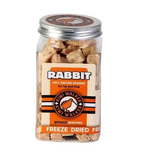 [54427] Friandises petits carrés au lapin (75 g) - Kiwi Walker