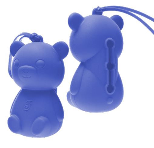 [54553-001] Distributeur de sacs "Teddy" (Rouge) - Ferribiella