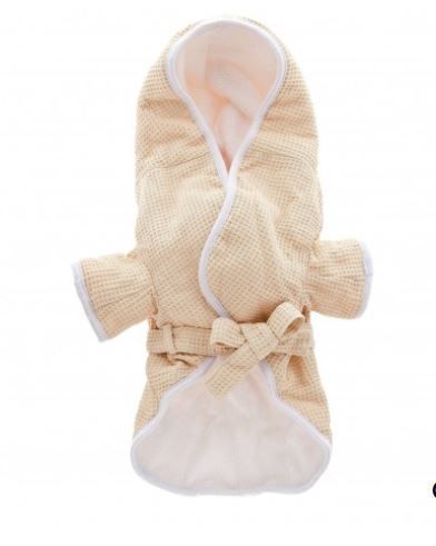 [54632-002] Peignoir de bain - Beige (M) - Ferribiella