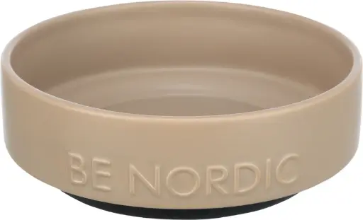 [54725-002] Gamelle en céramique taupe BE NORDIC (Taille 1) - Trixie